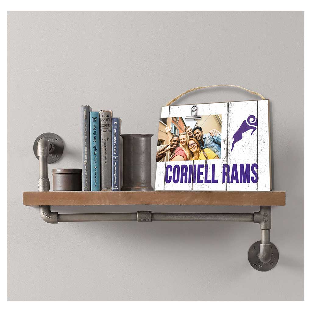Clip It Weathered Logo Photo Frame Cornell College Rams