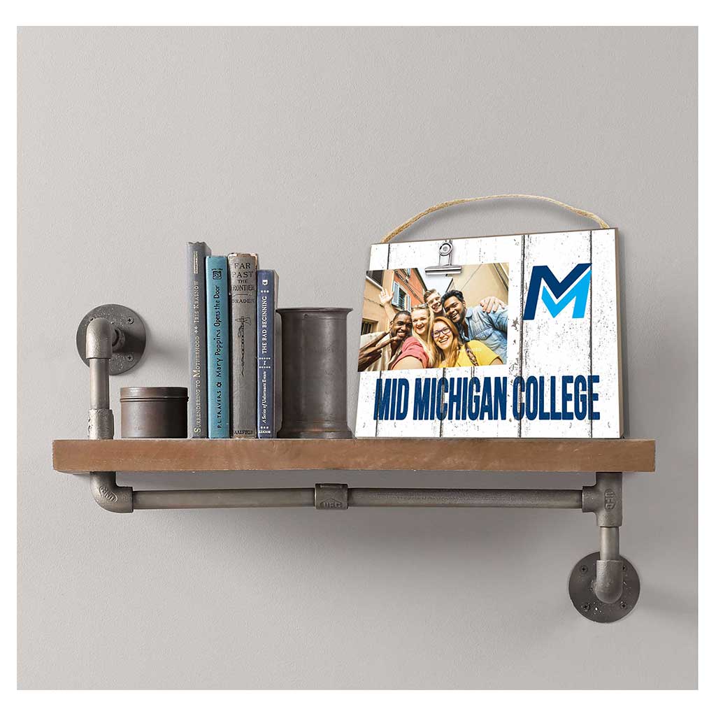Clip It Weathered Logo Photo Frame Mid Michigan College