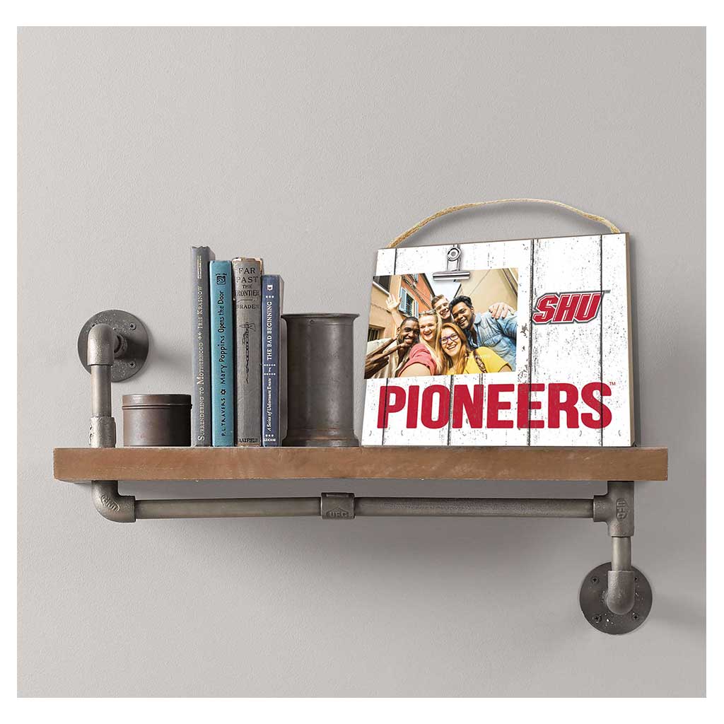Clip It Weathered Logo Photo Frame Sacred Heart Pioneers