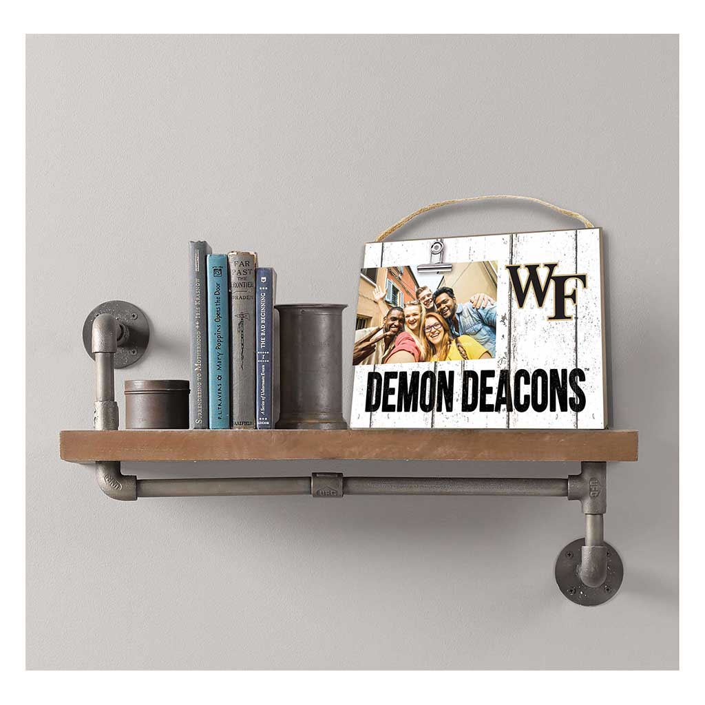 Clip It Weathered Logo Photo Frame Wake Forest Demon Deacons