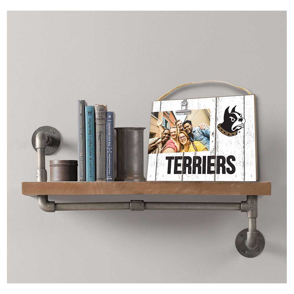 Clip It Weathered Logo Photo Frame Wofford College Terriers