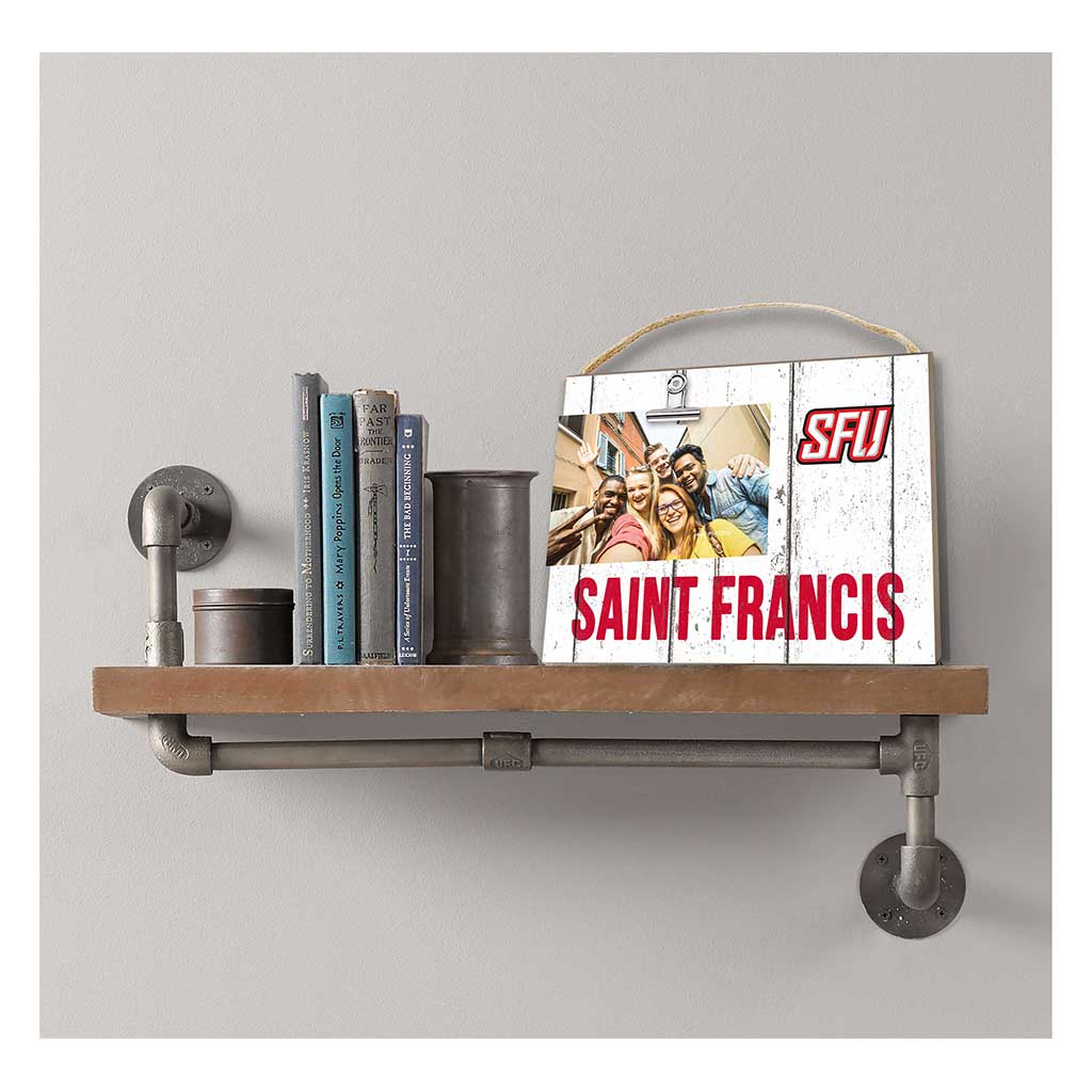 Clip It Weathered Logo Photo Frame Saint Francis Red Flash