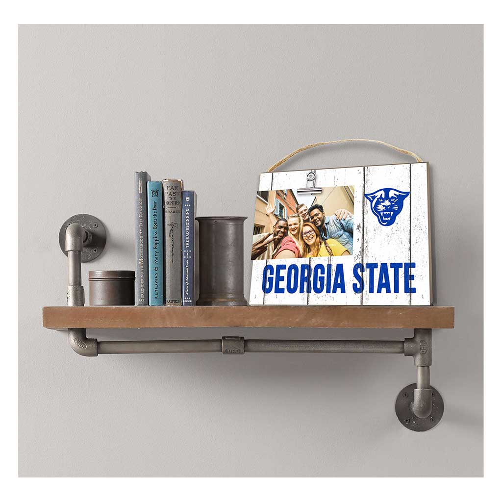 Clip It Weathered Logo Photo Frame Georgia State Panthers