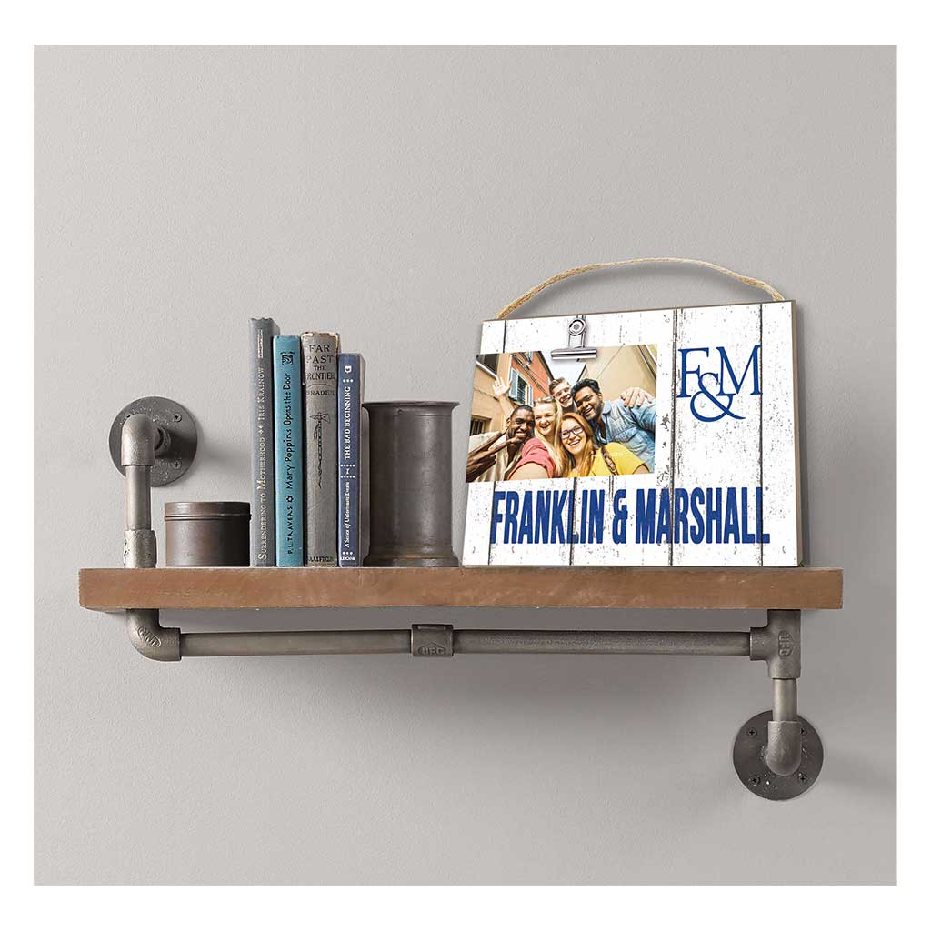 Clip It Weathered Logo Photo Frame Franklin & Marshall College DIPLOMATS