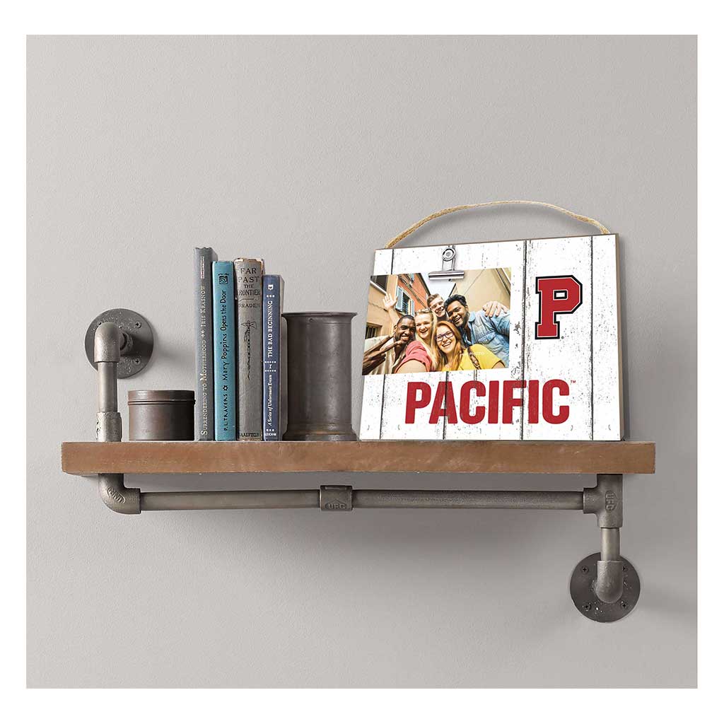 Clip It Weathered Logo Photo Frame Pacific University Boxers
