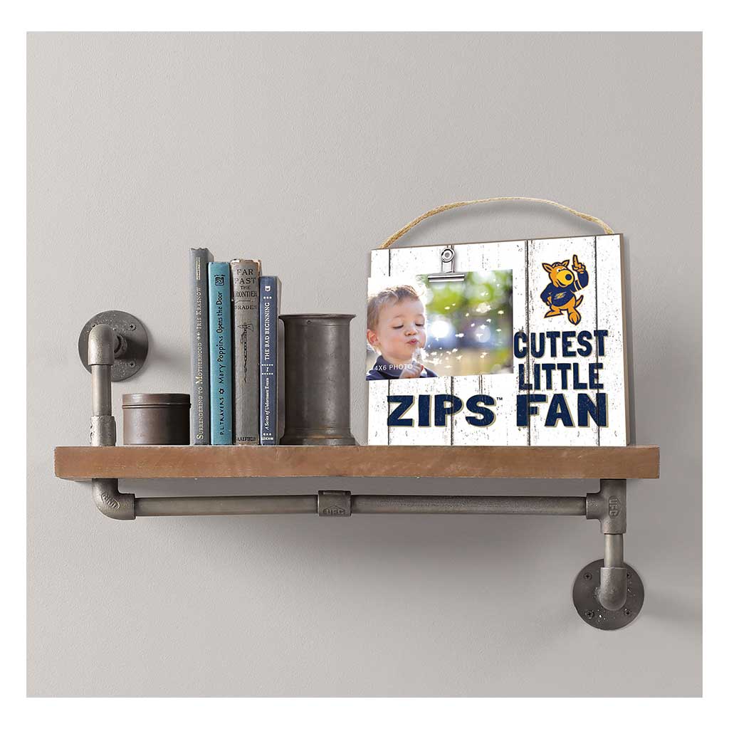 Cutest Little Weathered Logo Clip Photo Frame Akron Zips