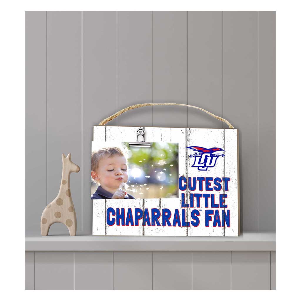 Cutest Little Weathered Logo Clip Photo Frame Lubbock Christian Chaparrals