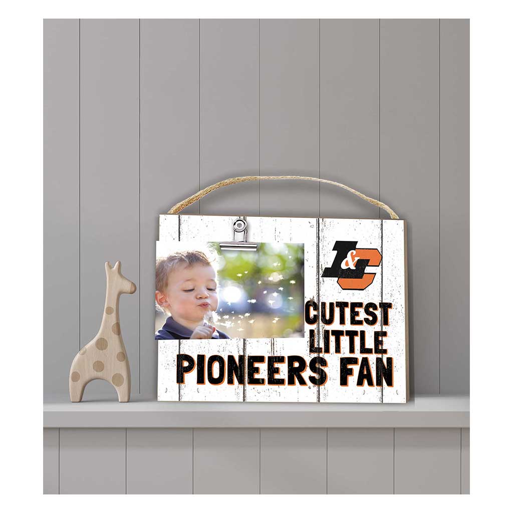 Cutest Little Weathered Logo Clip Photo Frame Lewis and Clark College Pioneers