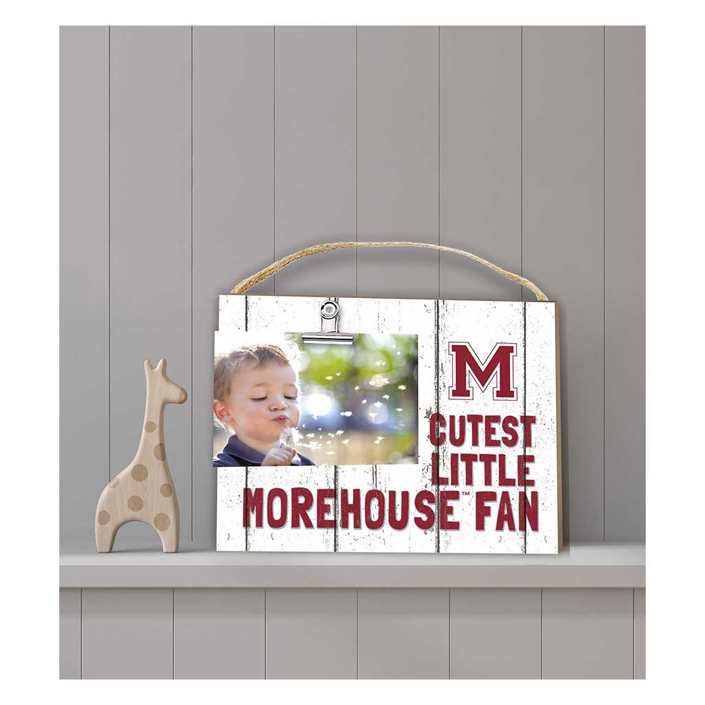 Cutest Little Weathered Logo Clip Photo Frame Morehouse College Maroon Tigers