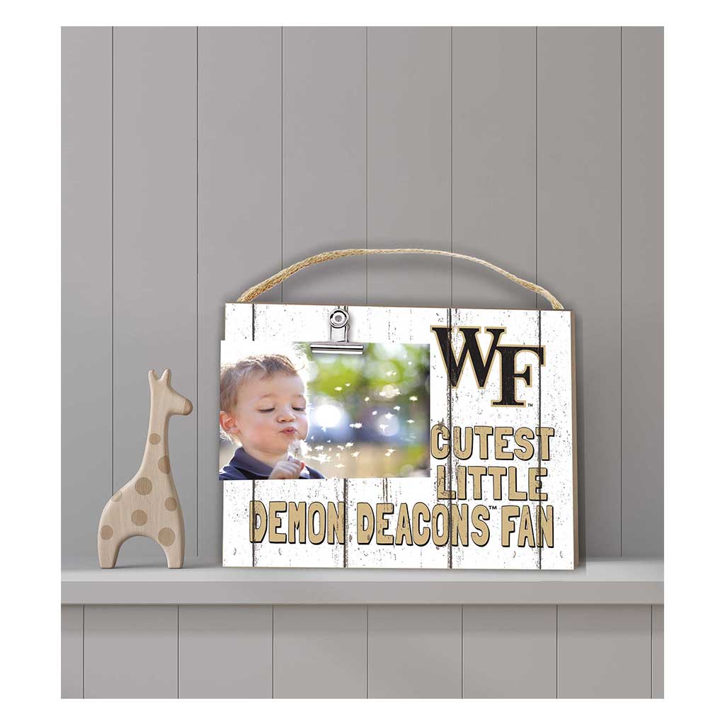 Cutest Little Weathered Logo Clip Photo Frame Wake Forest Demon Deacons