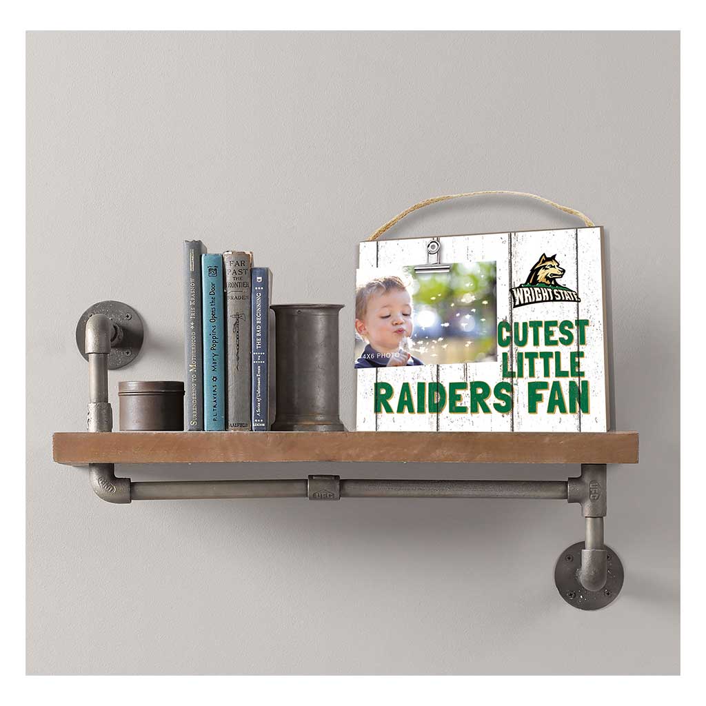Cutest Little Weathered Logo Clip Photo Frame Wright State University Raiders