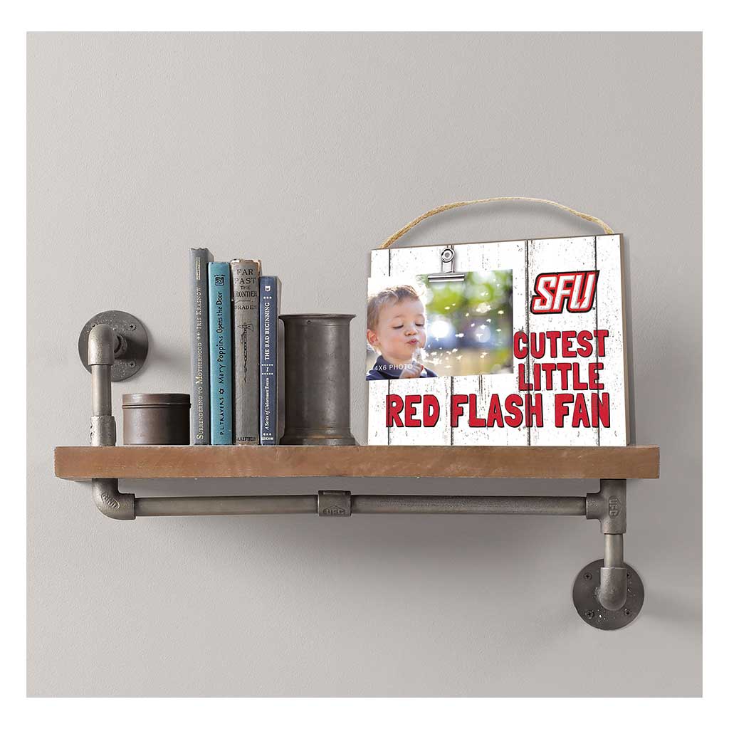 Cutest Little Weathered Logo Clip Photo Frame Saint Francis Red Flash