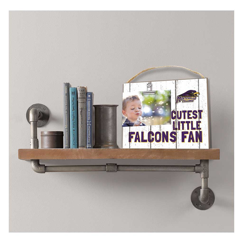 Cutest Little Weathered Logo Clip Photo Frame University of Montevallo Falcons
