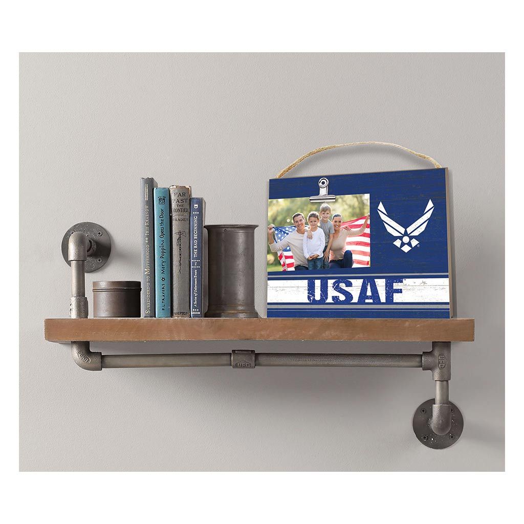 Clip It Colored Logo Photo Frame Air Force
