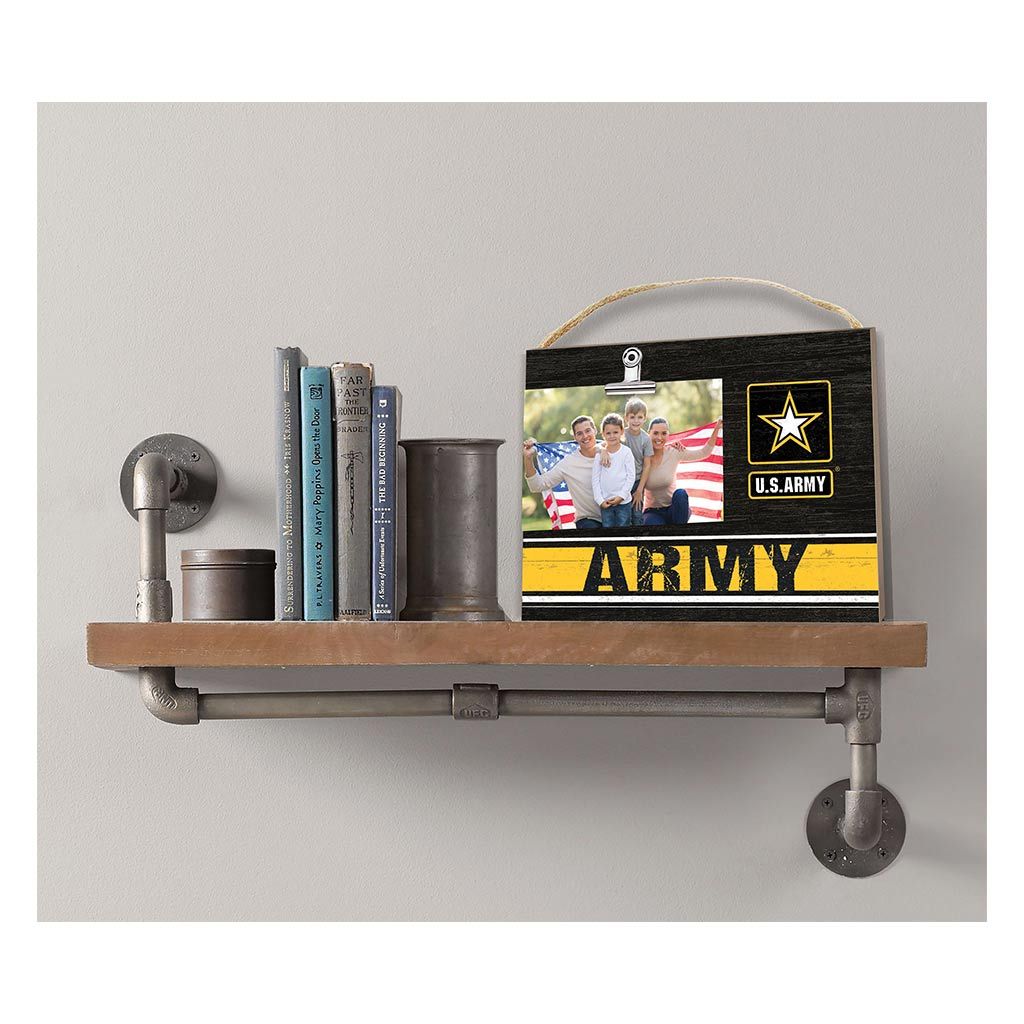 Clip It Colored Logo Photo Frame United States Army