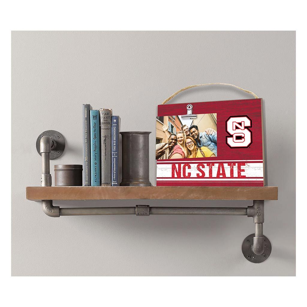 Clip It Colored Logo Photo Frame North Carolina State Wolfpack