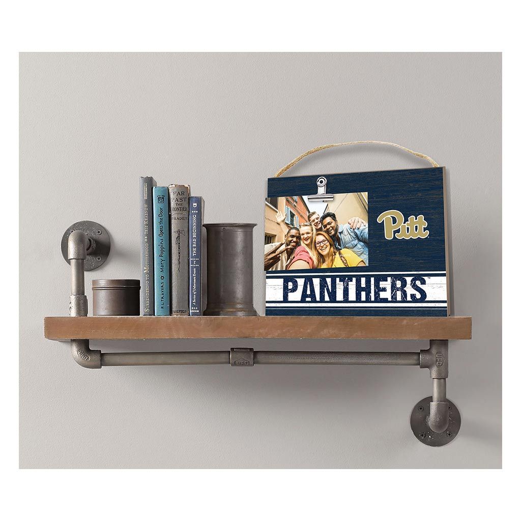 Clip It Colored Logo Photo Frame Pittsburgh Panthers