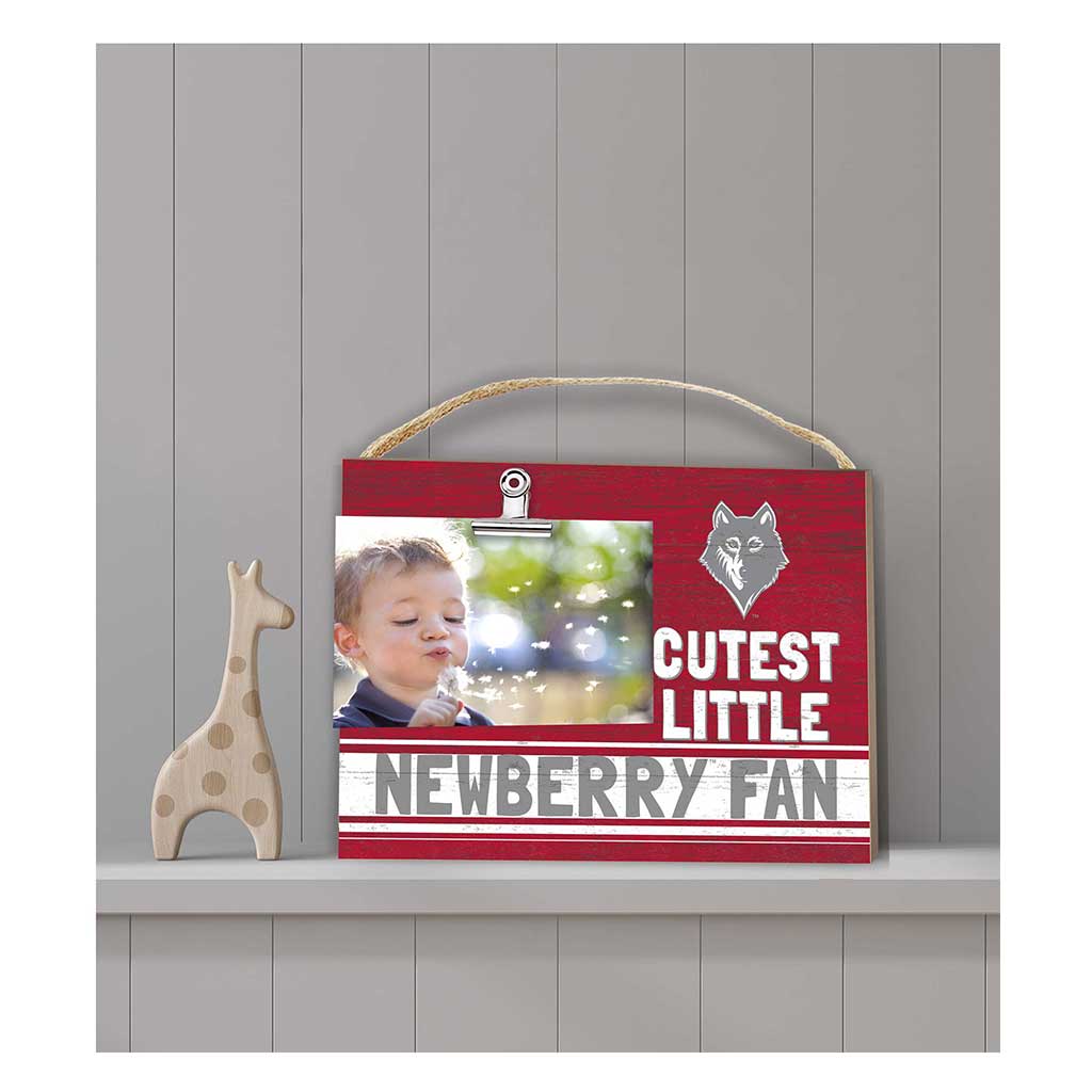 Cutest Little Colored Logo Clip Photo Frame Newberry College Wolves