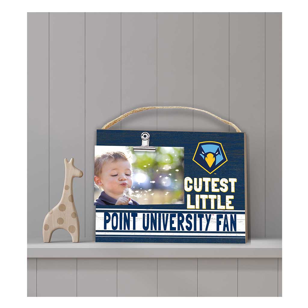 Cutest Little Colored Logo Clip Photo Frame Point University Skyhawks