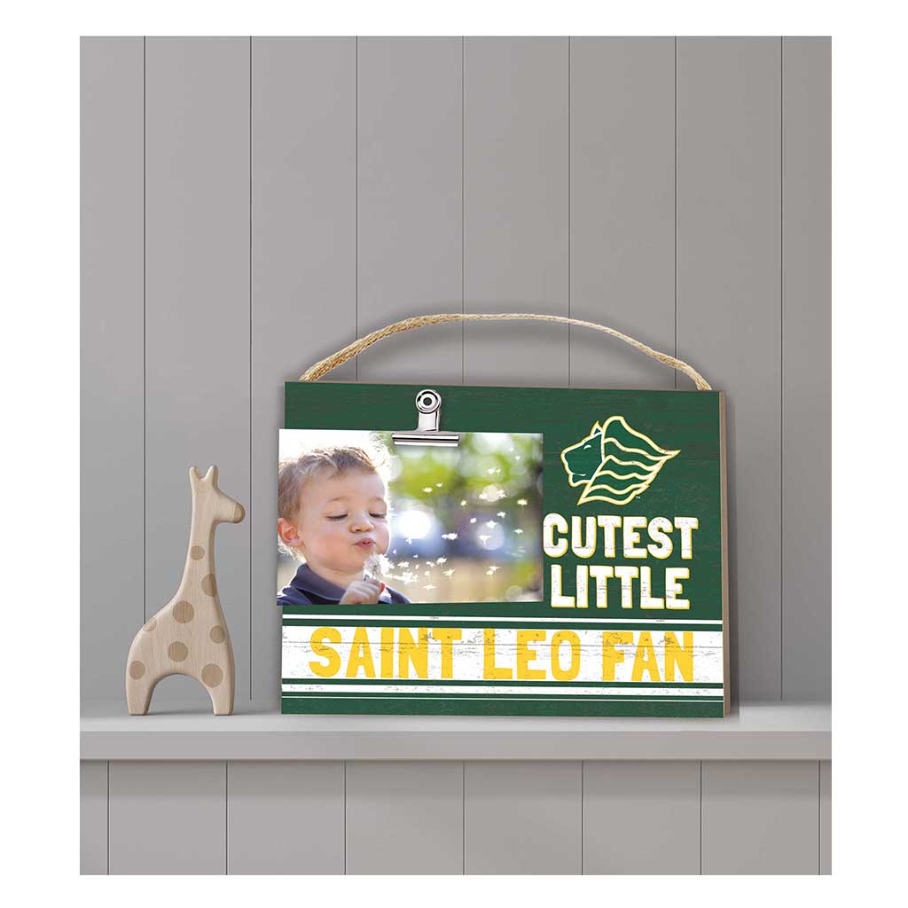 Cutest Little Colored Logo Clip Photo Frame Saint Leo University Lions