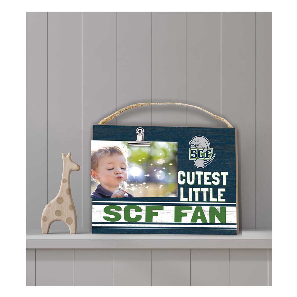 Cutest Little Colored Logo Clip Photo Frame State College of Florida Manatees