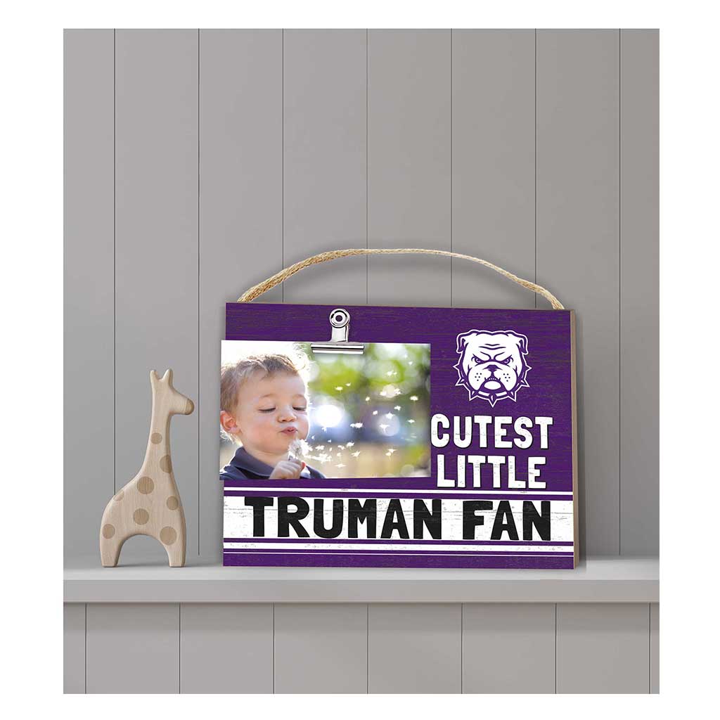 Cutest Little Colored Logo Clip Photo Frame Truman State Bulldogs