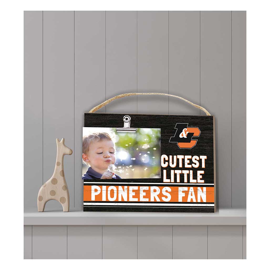 Cutest Little Team Logo Clip Photo Frame Lewis and Clark College Pioneers