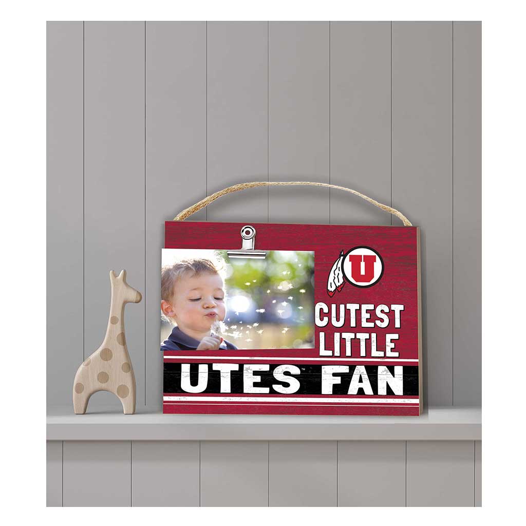 Cutest Little Team Logo Clip Photo Frame Utah Running Utes