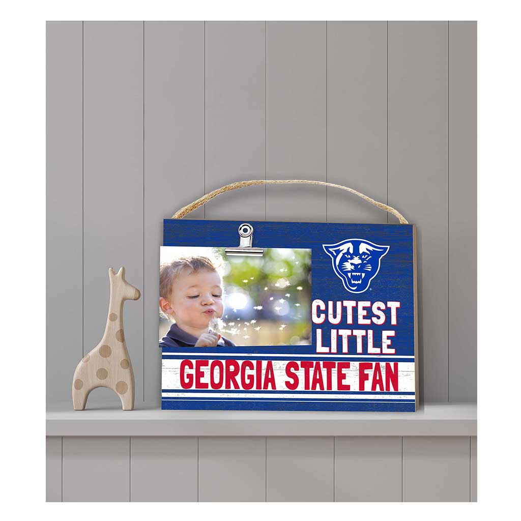 Cutest Little Team Logo Clip Photo Frame Georgia State Panthers