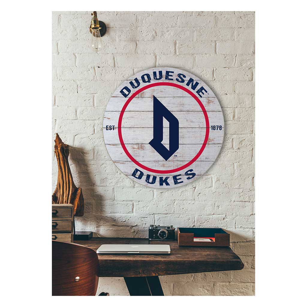 20x20 Weathered Circle Duquesne Dukes