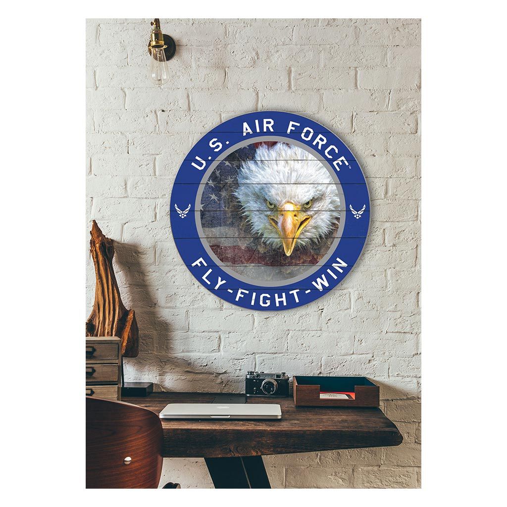 20x20 Circle Flag with Eagle Air Force
