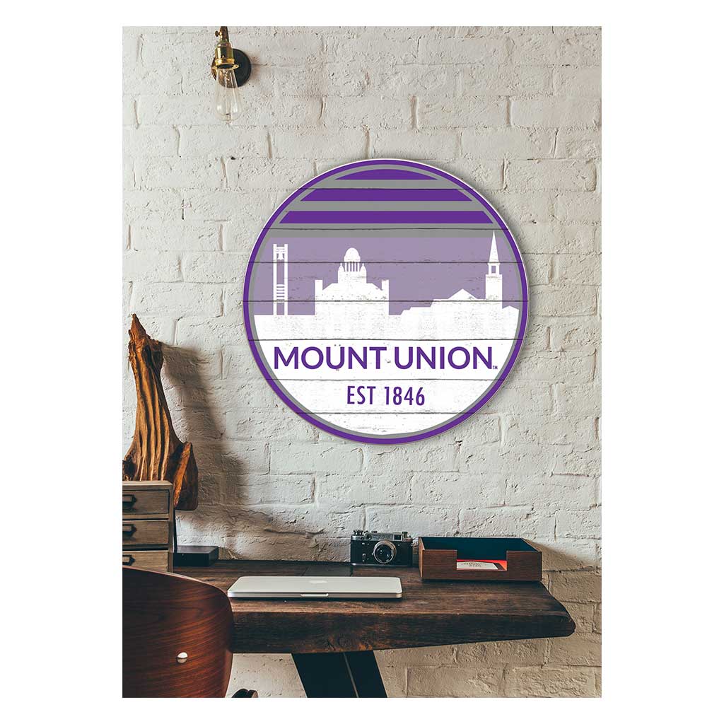20x20 UScape Skyline University of Mount Union Raiders