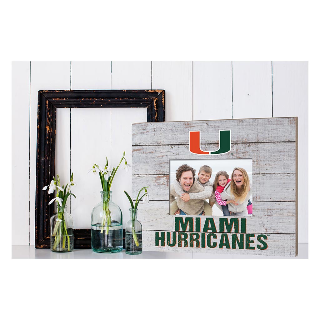 Team Spirit Photo Frame Miami Hurricanes