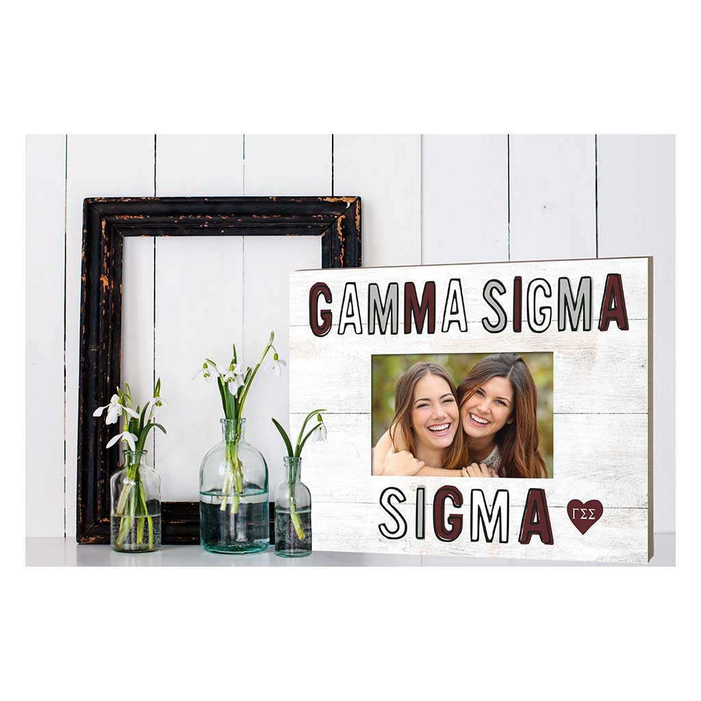 Team Spirit Multi Color Sorority Frame Greek-Gamma Sigma Sigma