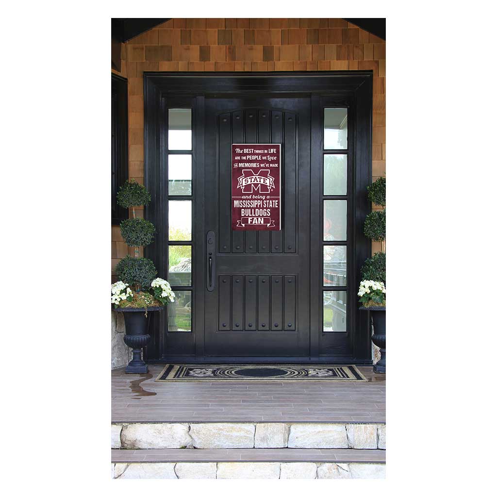 11x20 Indoor Outdoor Sign The Best Things Mississippi State Bulldogs