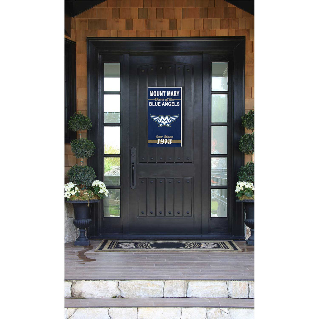 11x20 Indoor Outdoor Sign Home of the Mount Mary University Blue Angels