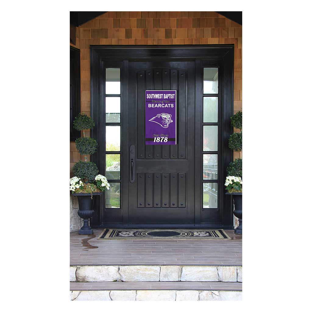 11x20 Indoor Outdoor Sign Home of the Southwest Baptist Bearcats