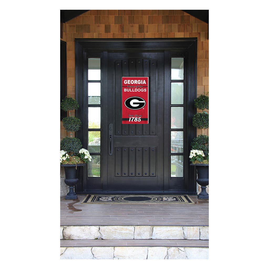 11x20 Indoor Outdoor Sign Home of the Georgia Bulldogs
