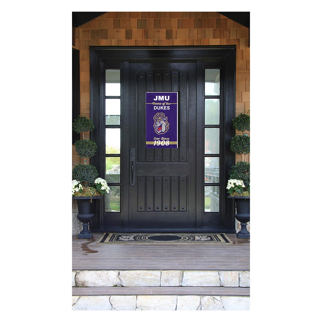 11x20 Indoor Outdoor Sign Home of the James Madison Dukes