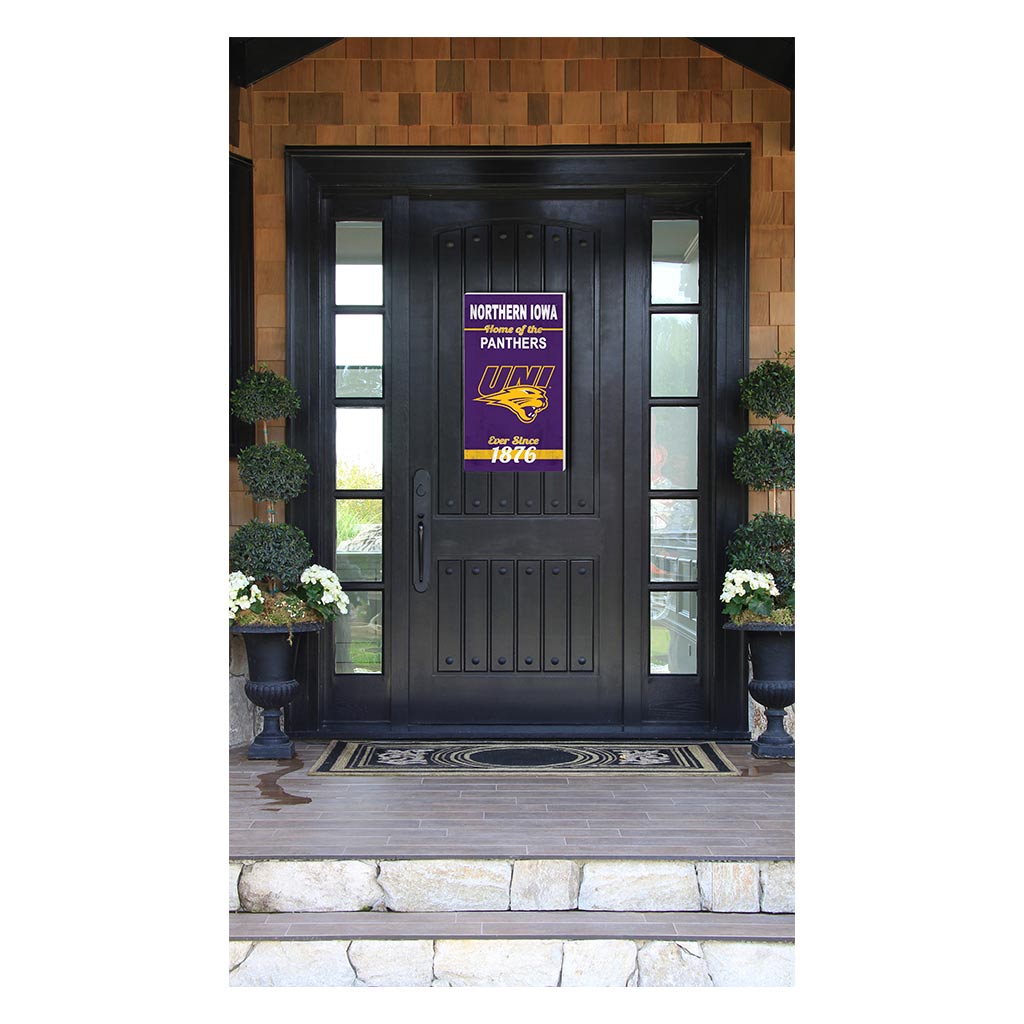 11x20 Indoor Outdoor Sign Home of the Northern Iowa Panthers