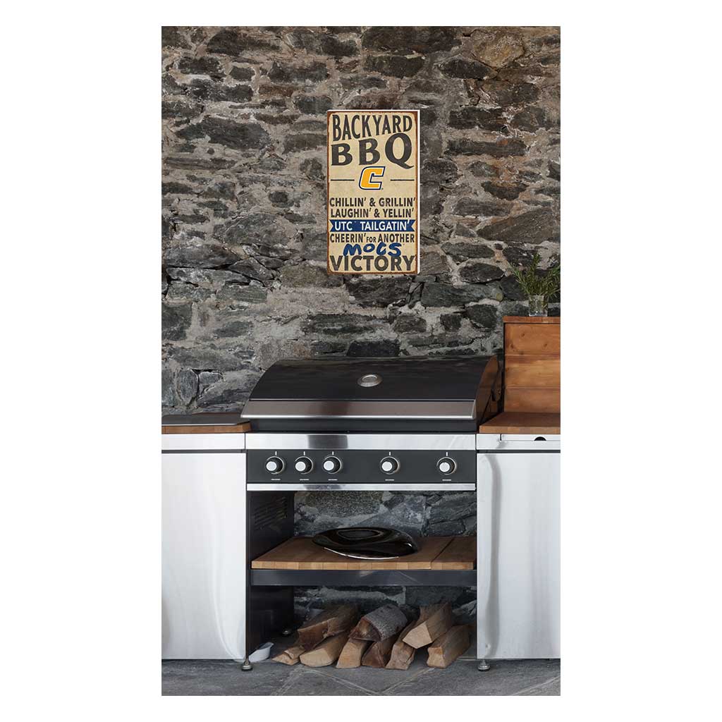 11x20 Indoor Outdoor BBQ Sign Tennessee Chattanooga Mocs