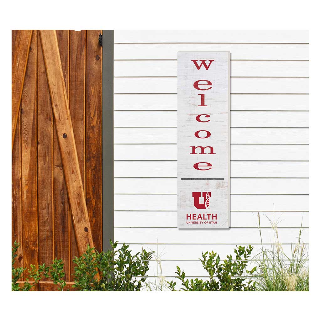 10x35 Indoor Outdoor Sign WELCOME University of Utah Health