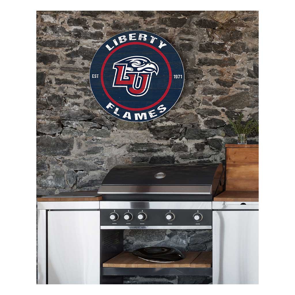 20x20 Indoor Outdoor Colored Circle Liberty Flames