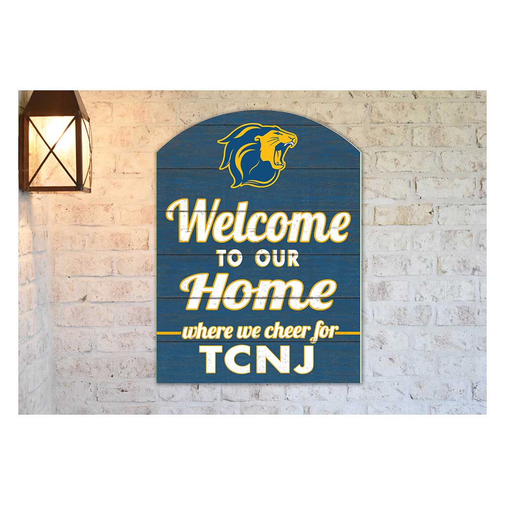16x22 Indoor Outdoor Marquee Sign The College of New Jersey Lions