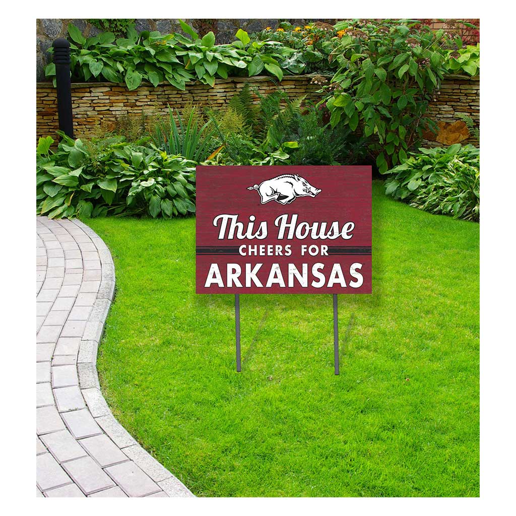 18x24 Lawn Sign Arkansas Razorbacks