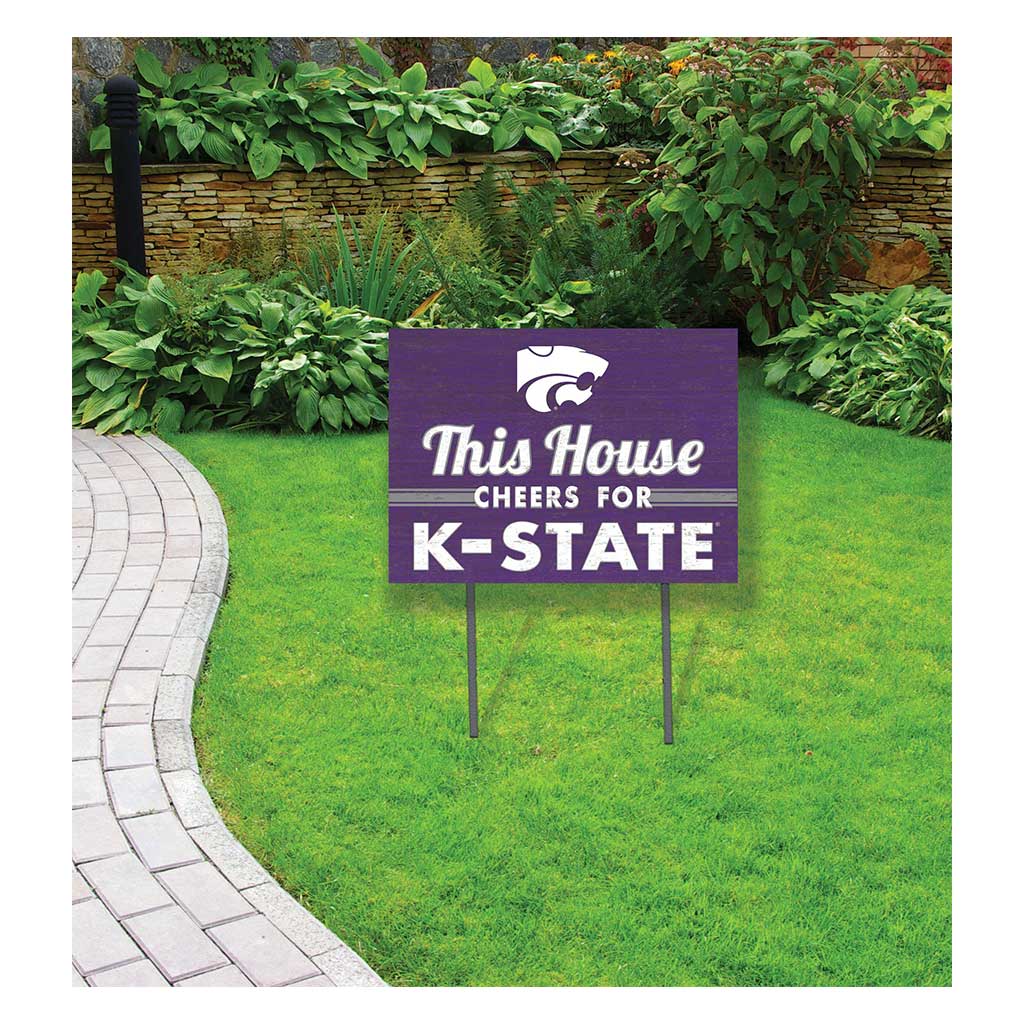 18x24 Lawn Sign Kansas State Wildcats
