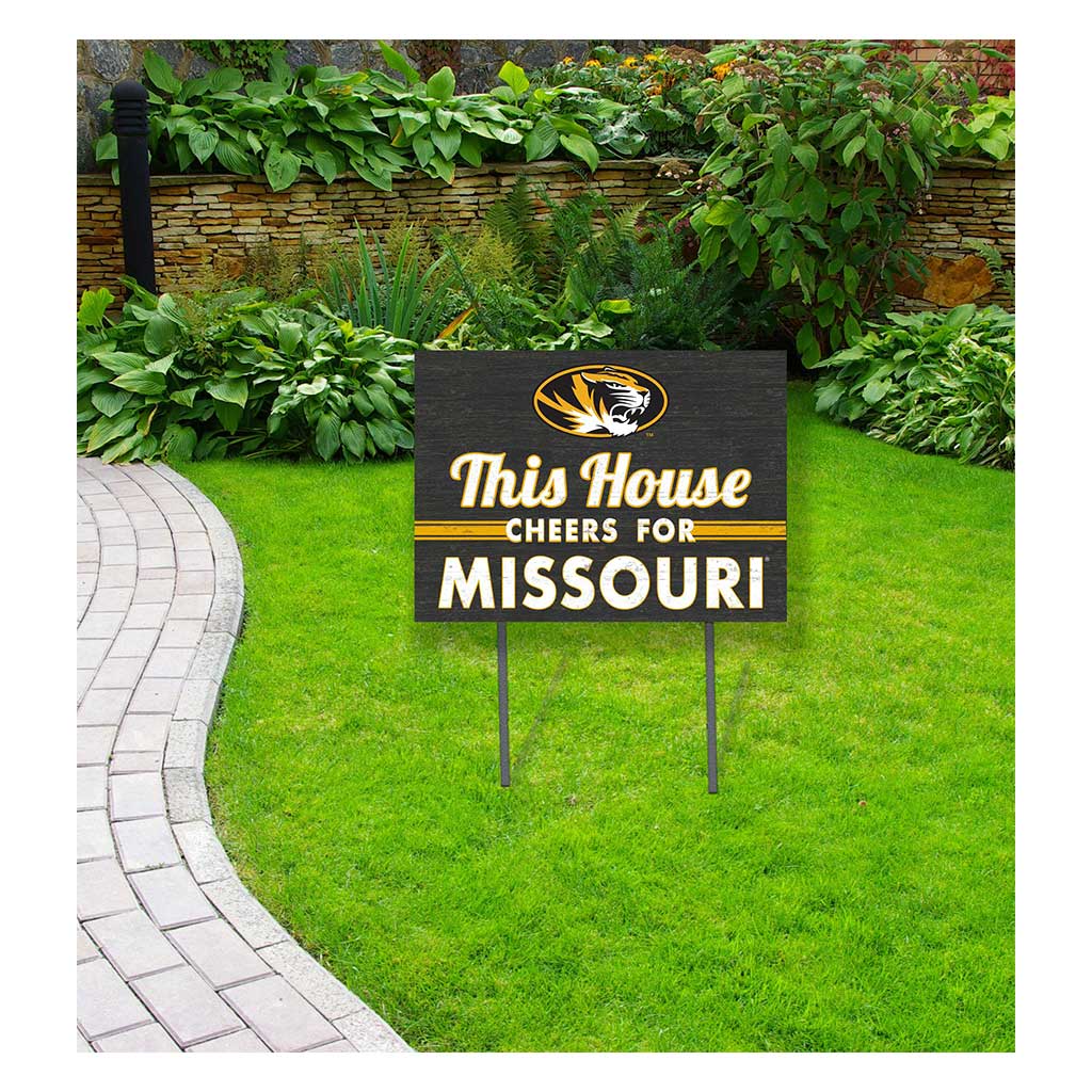 18x24 Lawn Sign Missouri Tigers