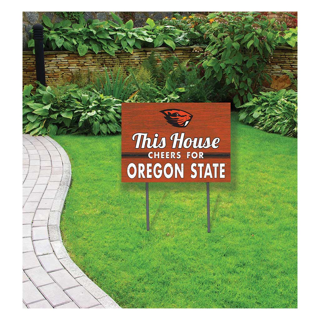18x24 Lawn Sign Oregon State Beavers