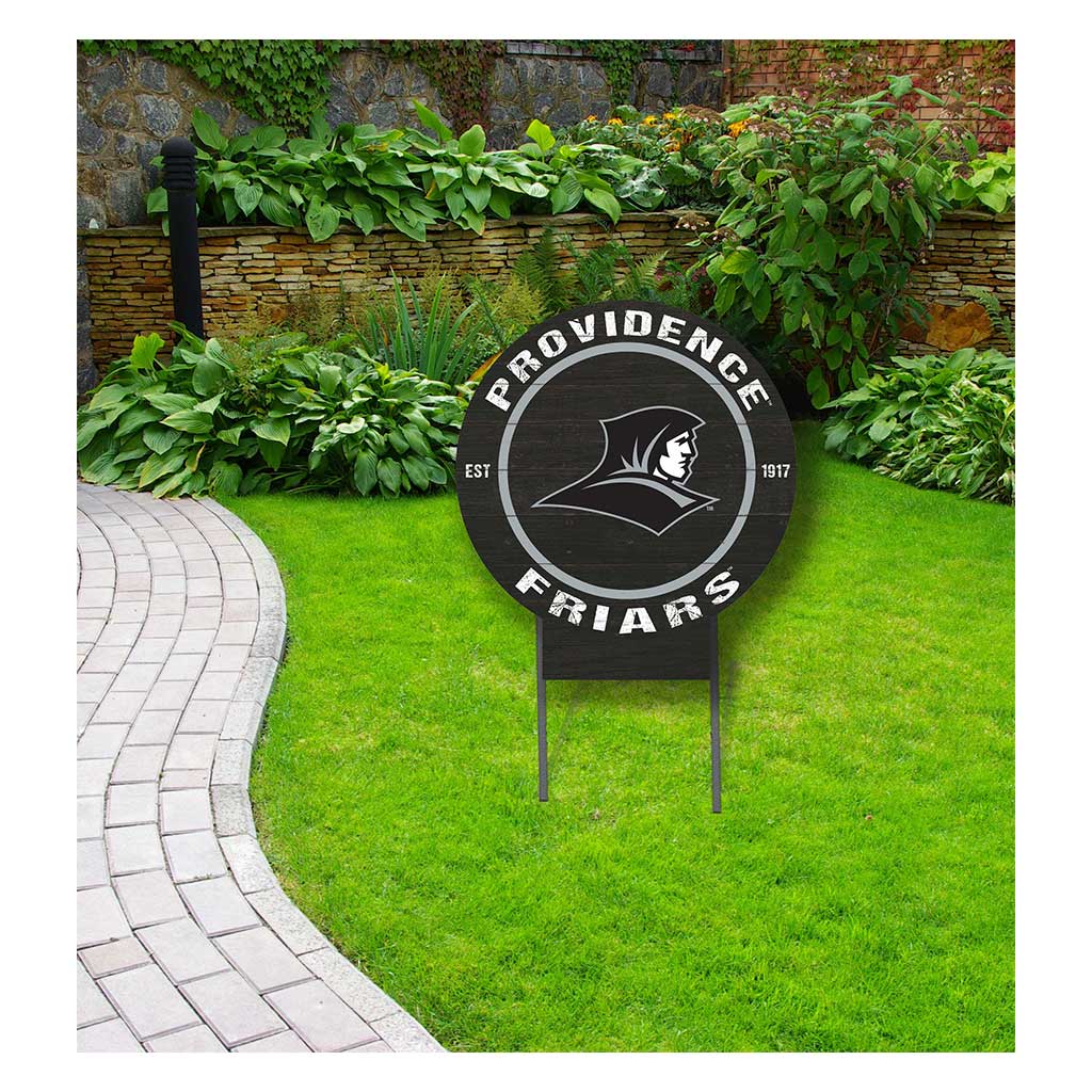 20x20 Circle Color Logo Lawn Sign Providence Friars