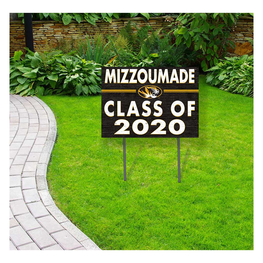 18x24 Lawn Sign Class of MIZZOUMADE Missouri Tigers